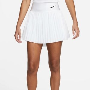 Blue NikeCourt Dri-Fit Advantage Pleated Tennis Skirt